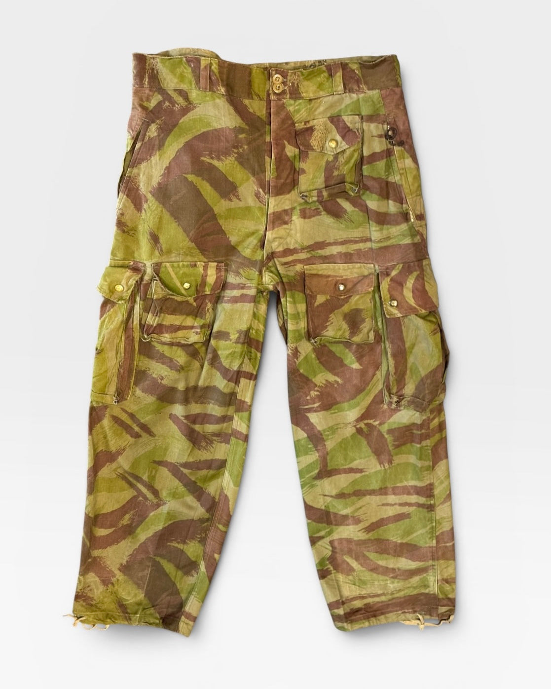 1950s French Army TAP 47/56 Lizard Camo Paratrooper Pants - 34”-37
