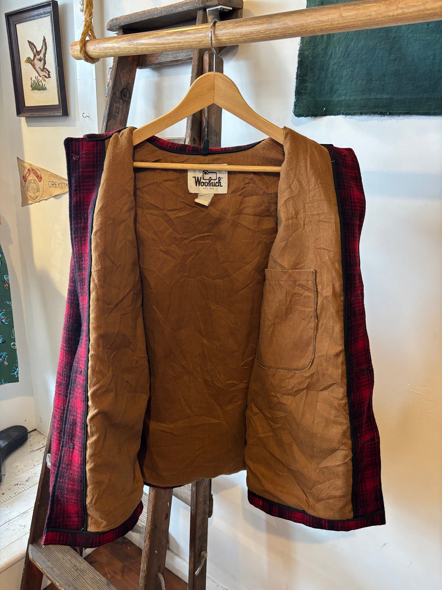 60's Woolrich Mackinaw Jacket - L