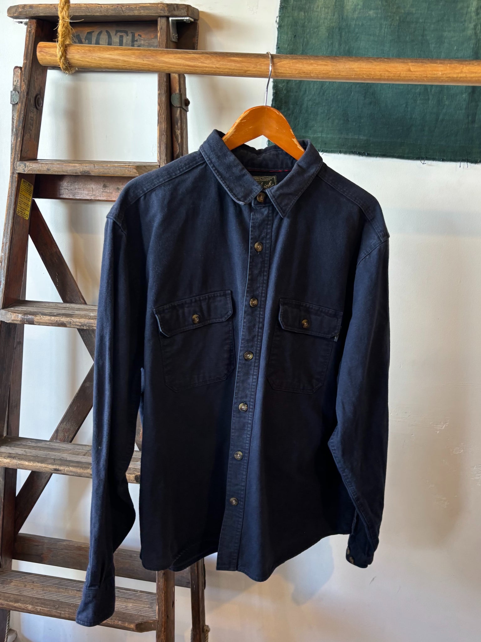 Woolrich Navy Shirt - XL