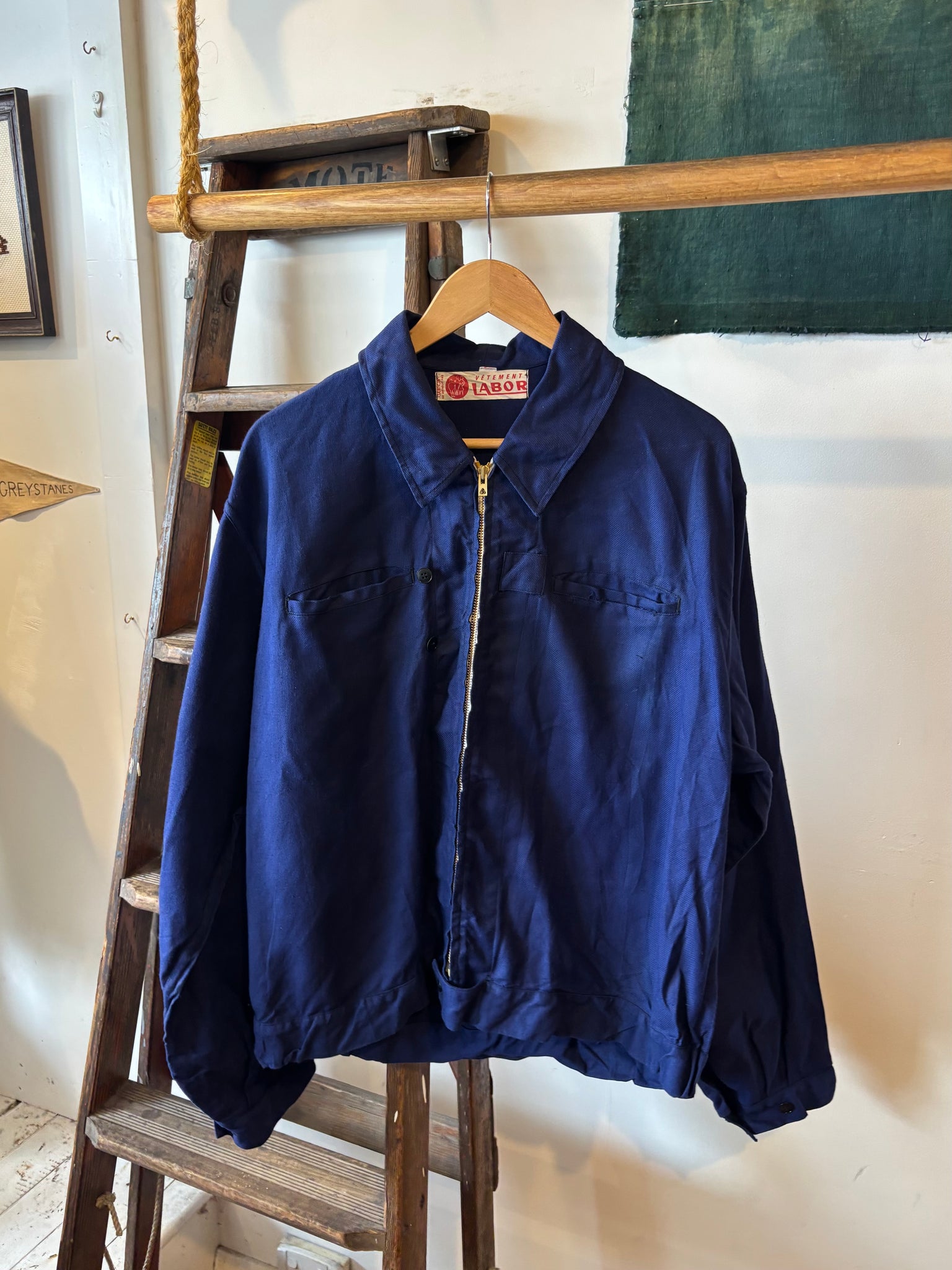 60s French Work Jacket (deadstock) - L