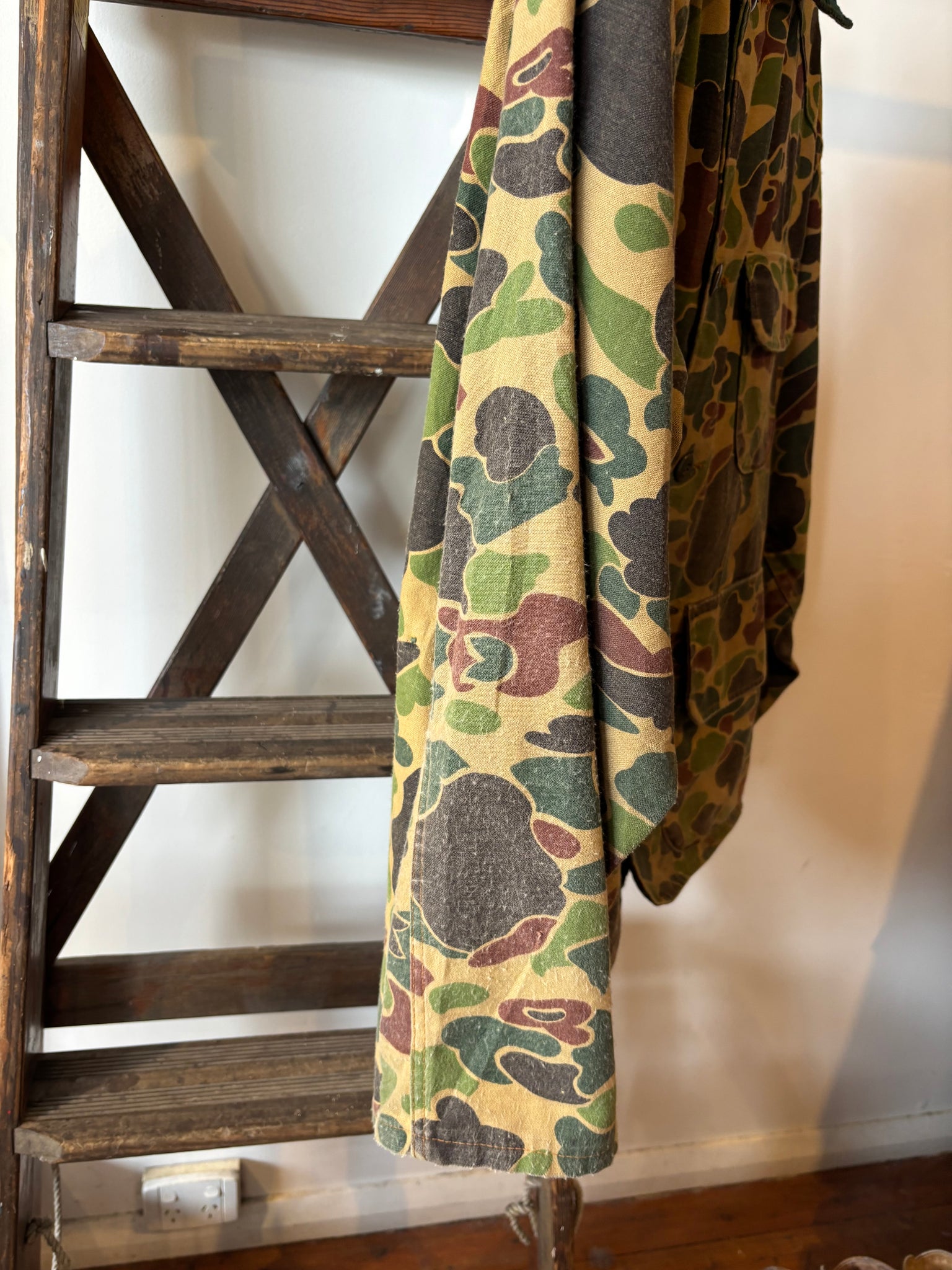 70s Saftbak Duck Camo Hunting Jacket - XL