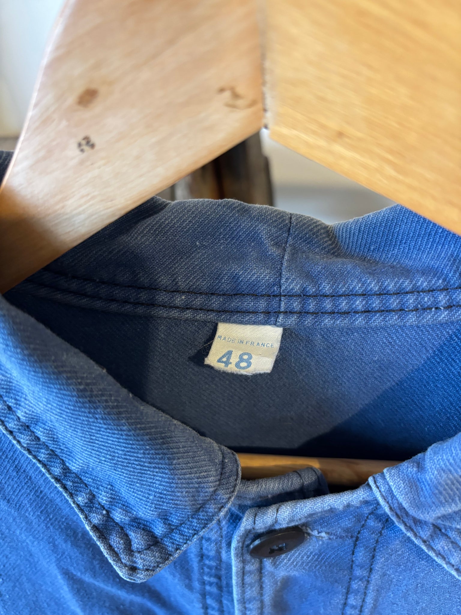 Finimetal French Faded Chore Jacket - M