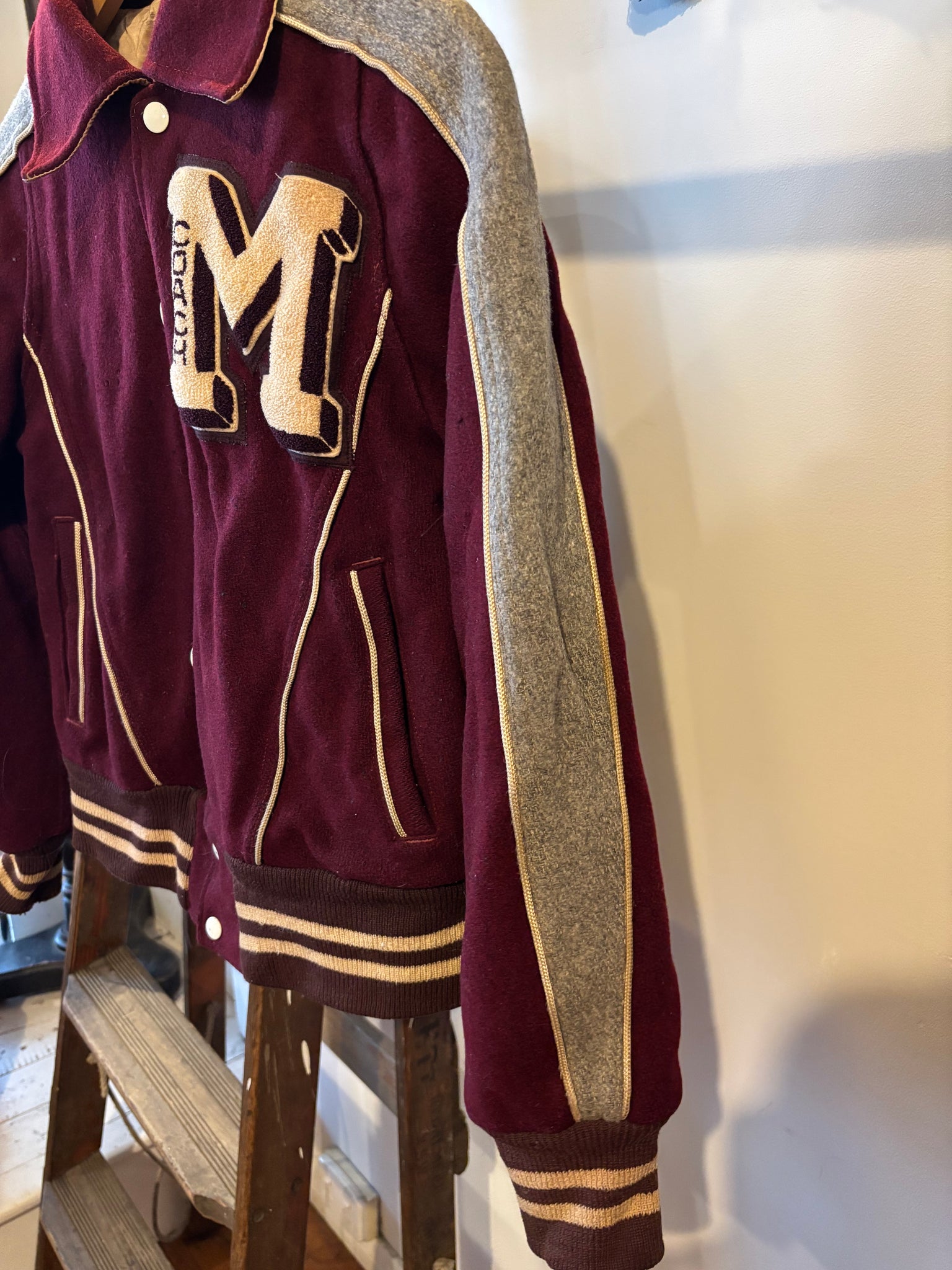 50s Coach Varsity Jacket - S