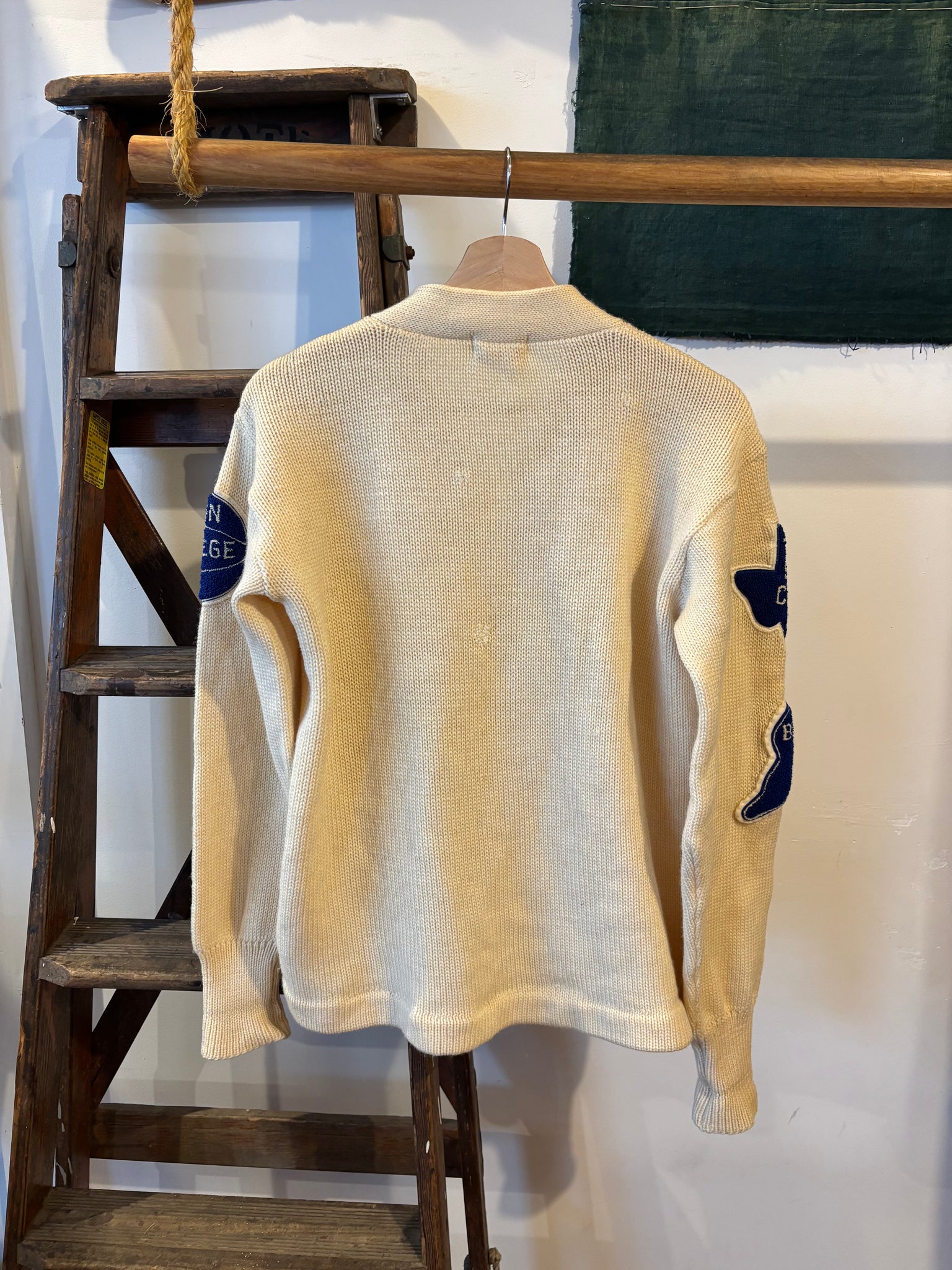 60s Letterman Blinn College Cardigan - M
