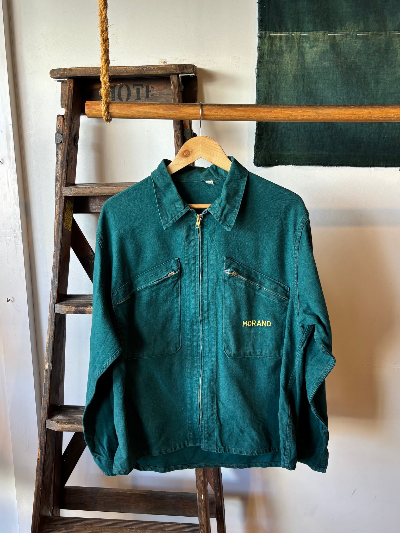 60s/70s Morand French Cyclist Jacket - L