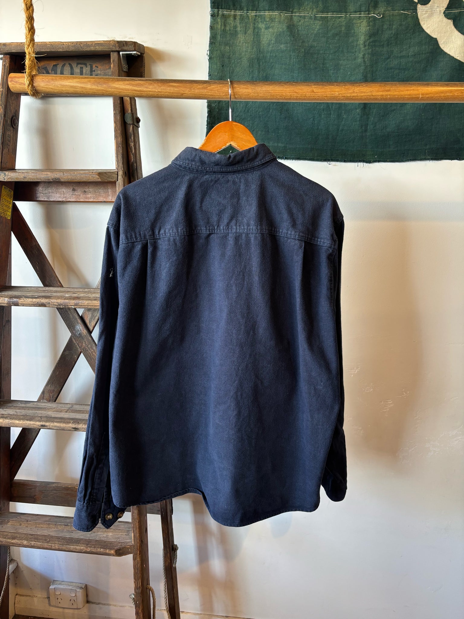 Woolrich Navy Shirt - XL