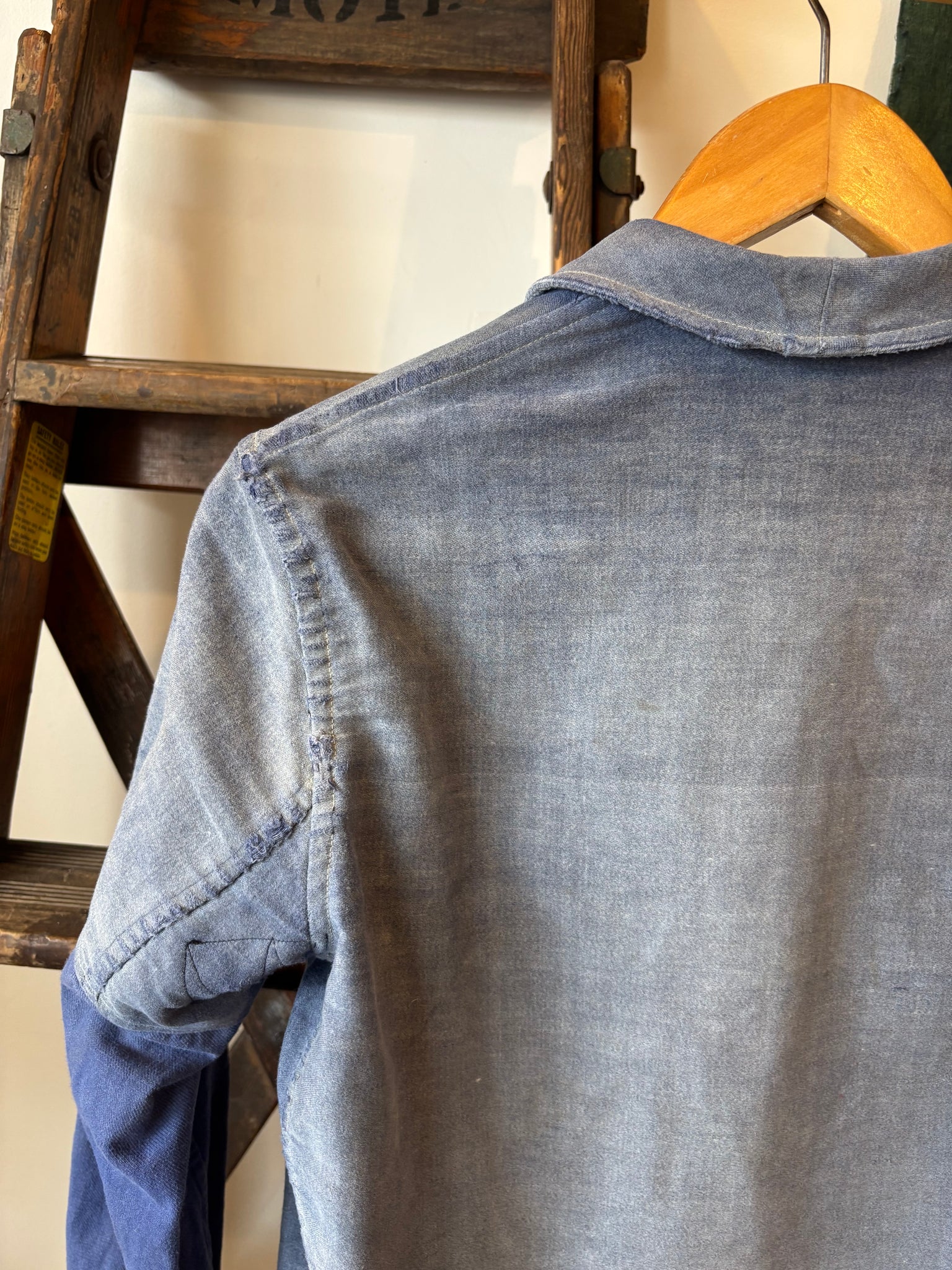 40s-50s Moleskin French Cyclist Jacket - XS