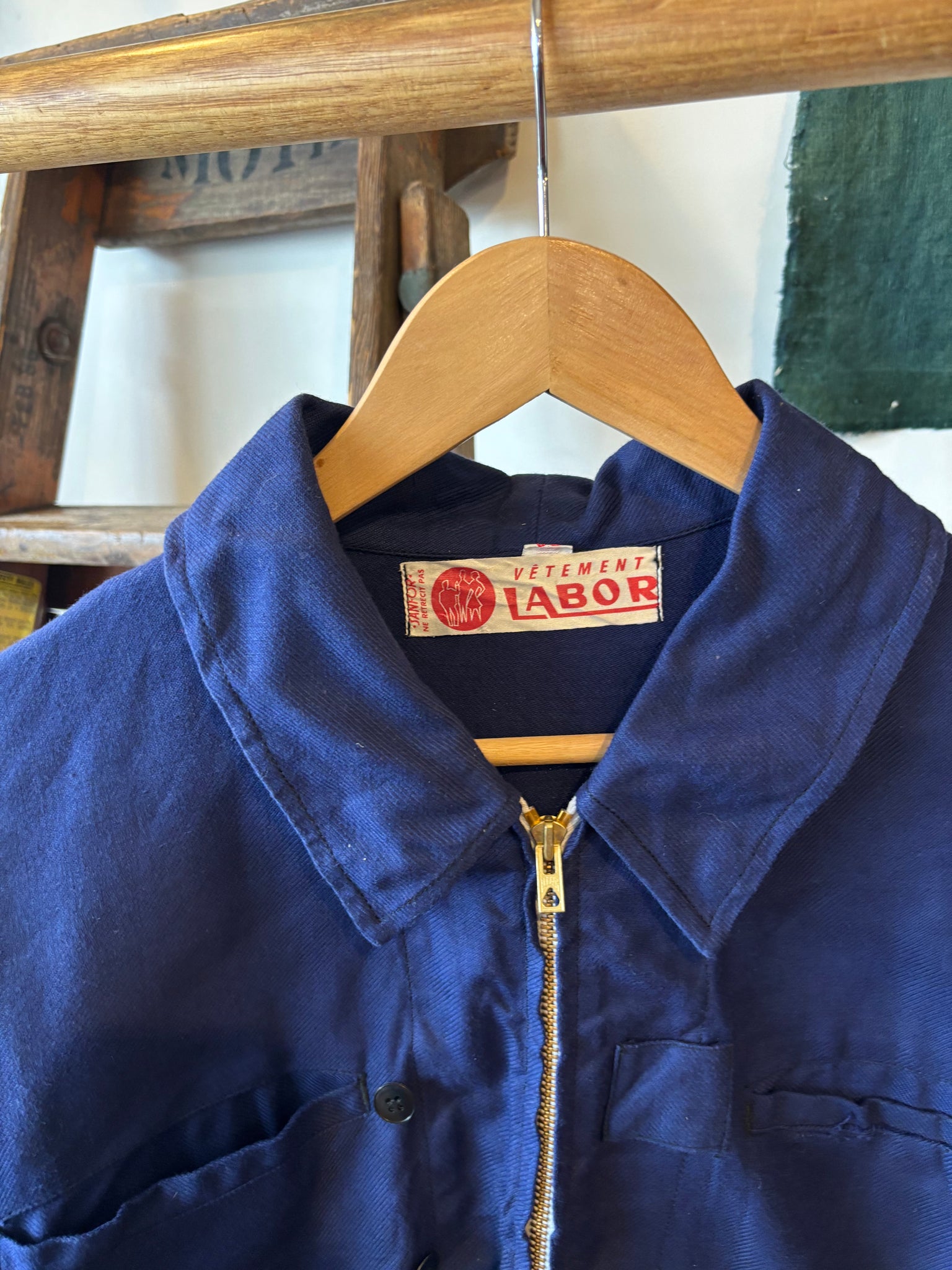 60s French Work Jacket (deadstock) - L