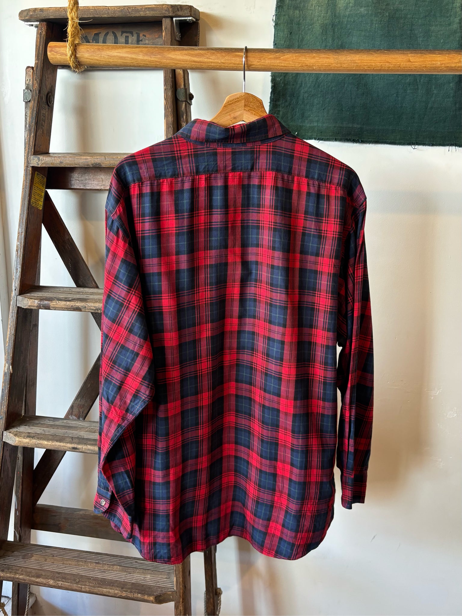 80s Pendleton Red Checked Country Traditionals Shirt - XL