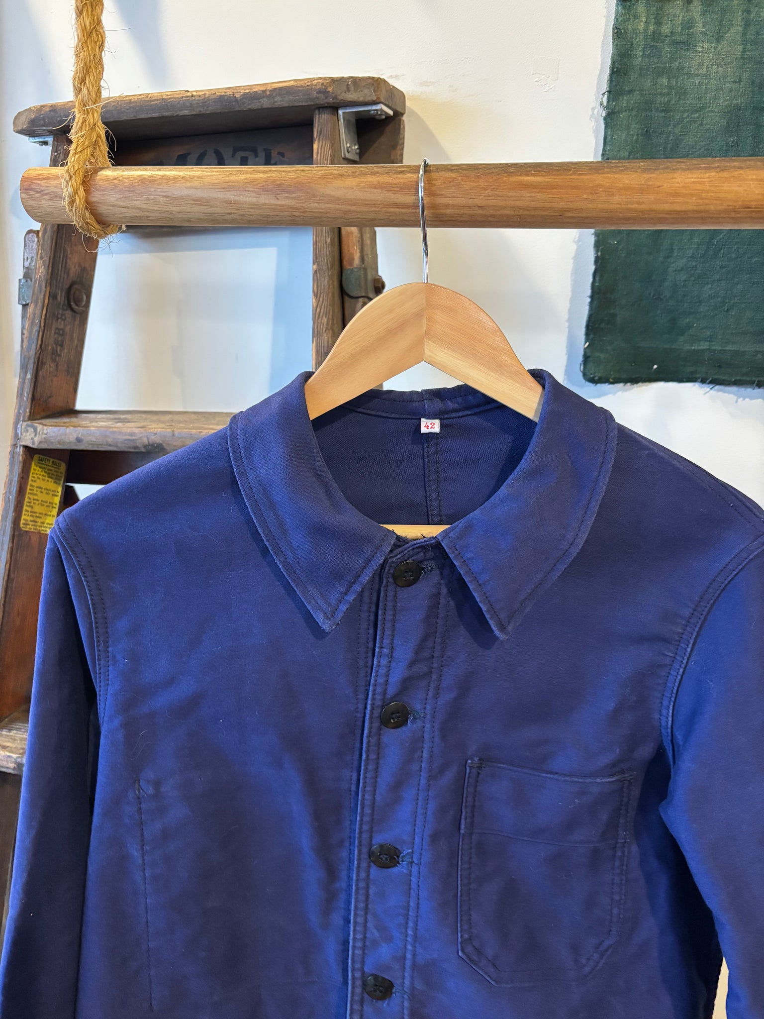 60s Adolphe Lafont French Moleskin Jacket - S