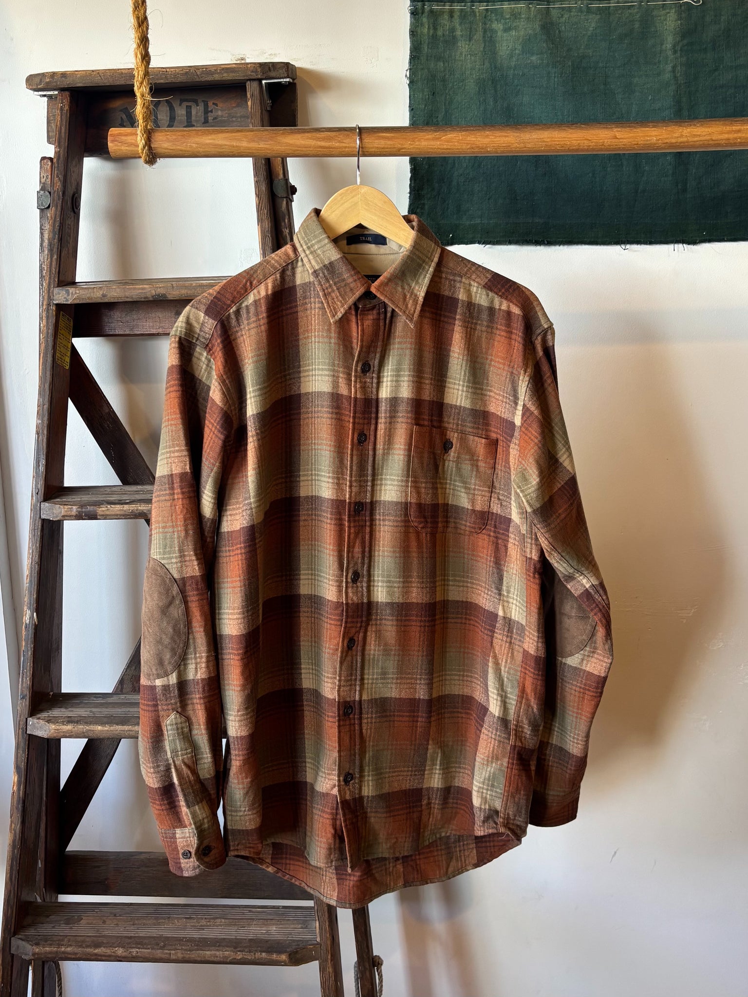 Pendleton Brown Checked Trail Shirt - L