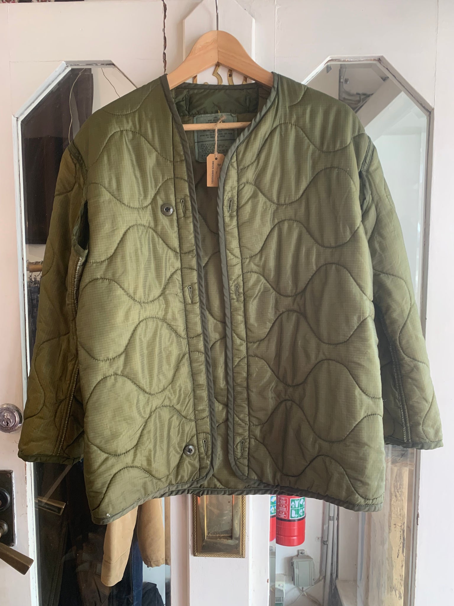 Em Dress and army liner