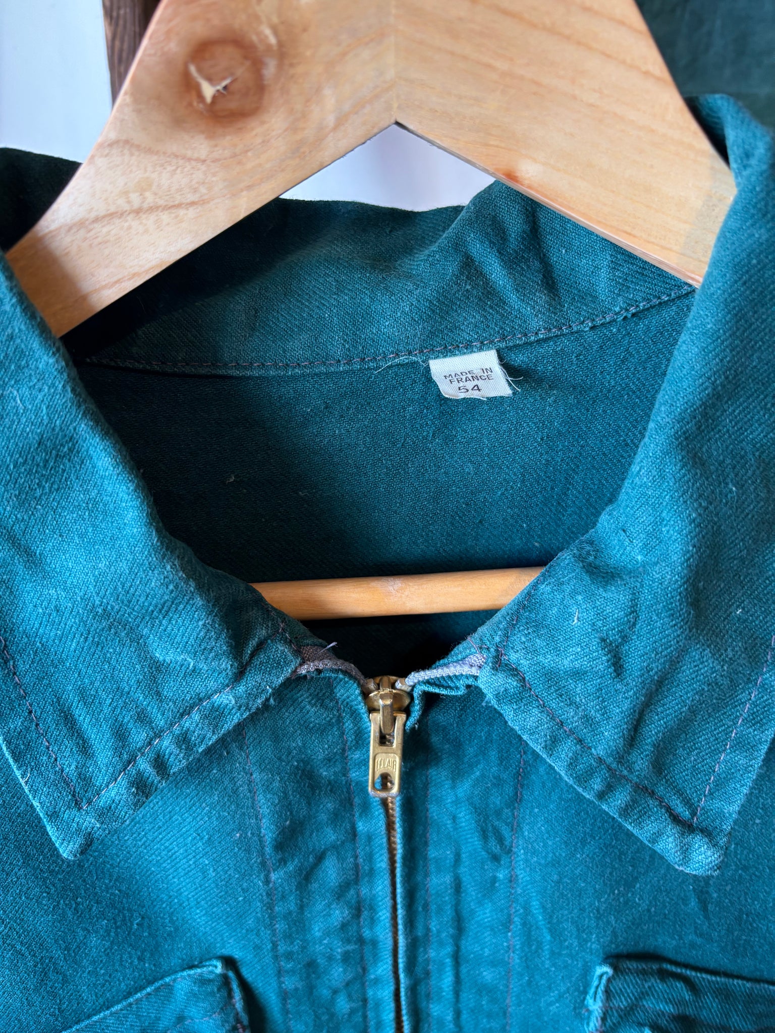 60s/70s Morand French Cyclist Jacket - L