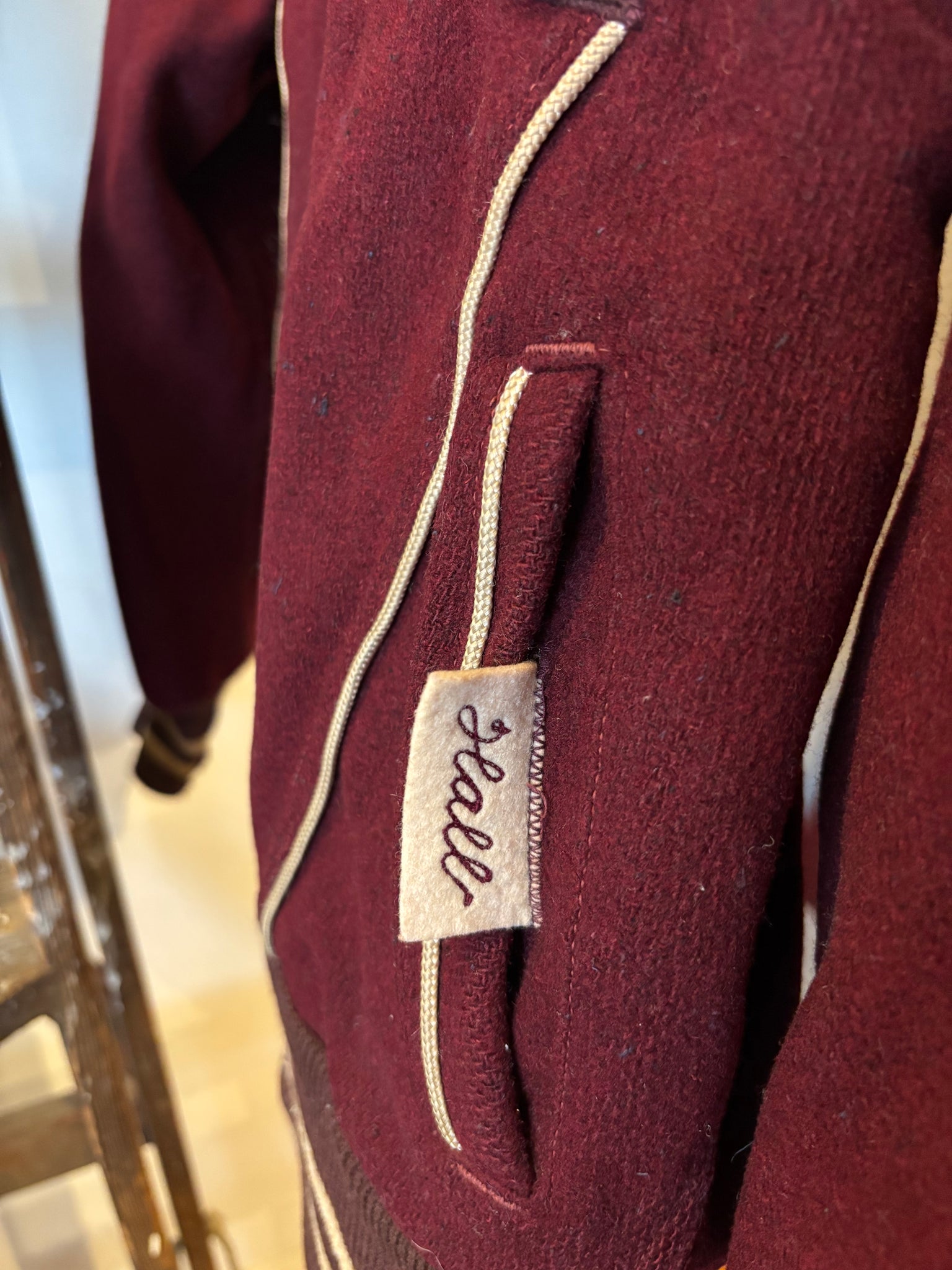 50s Coach Varsity Jacket - S