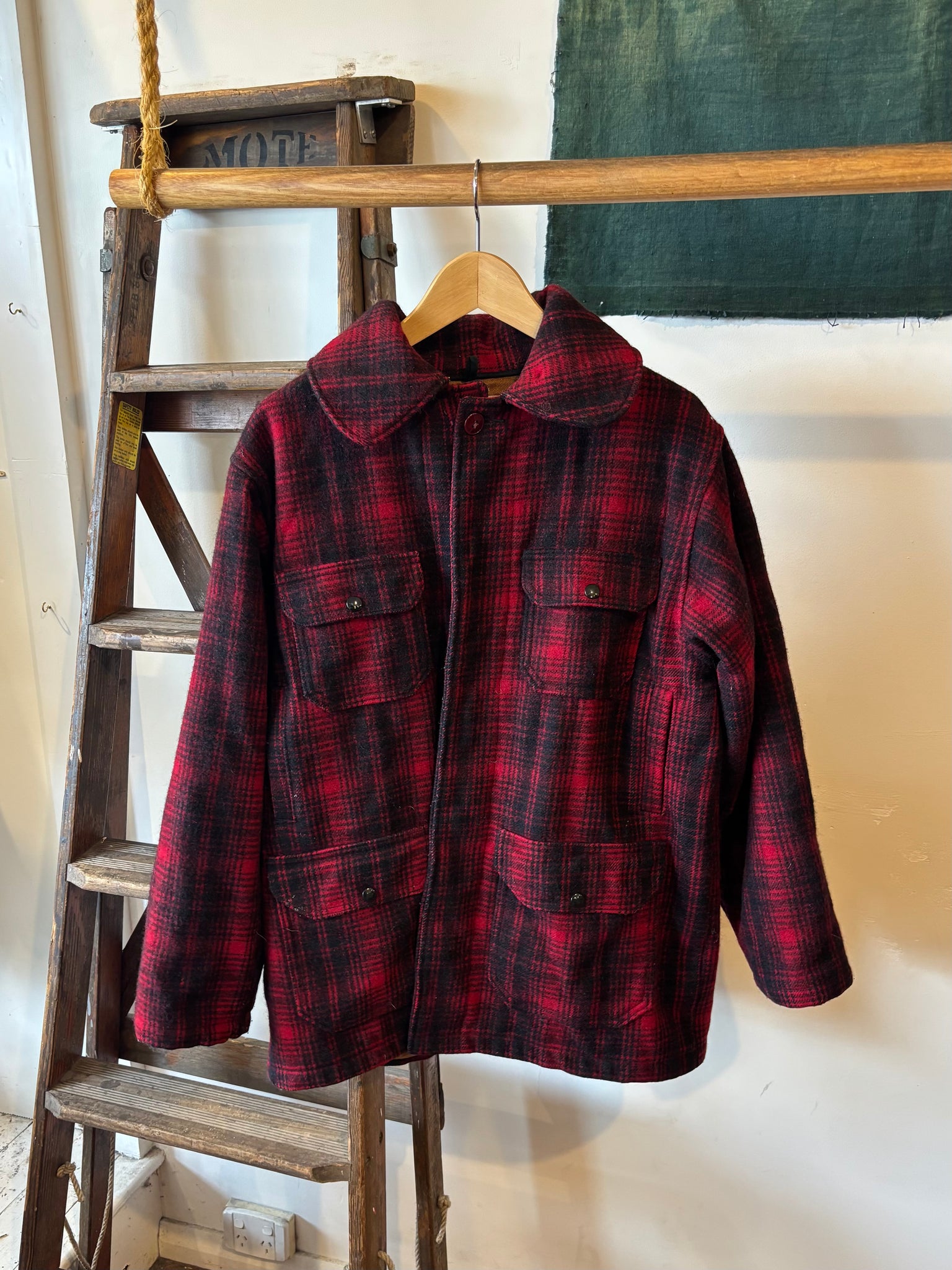 60's Woolrich Mackinaw Jacket - L