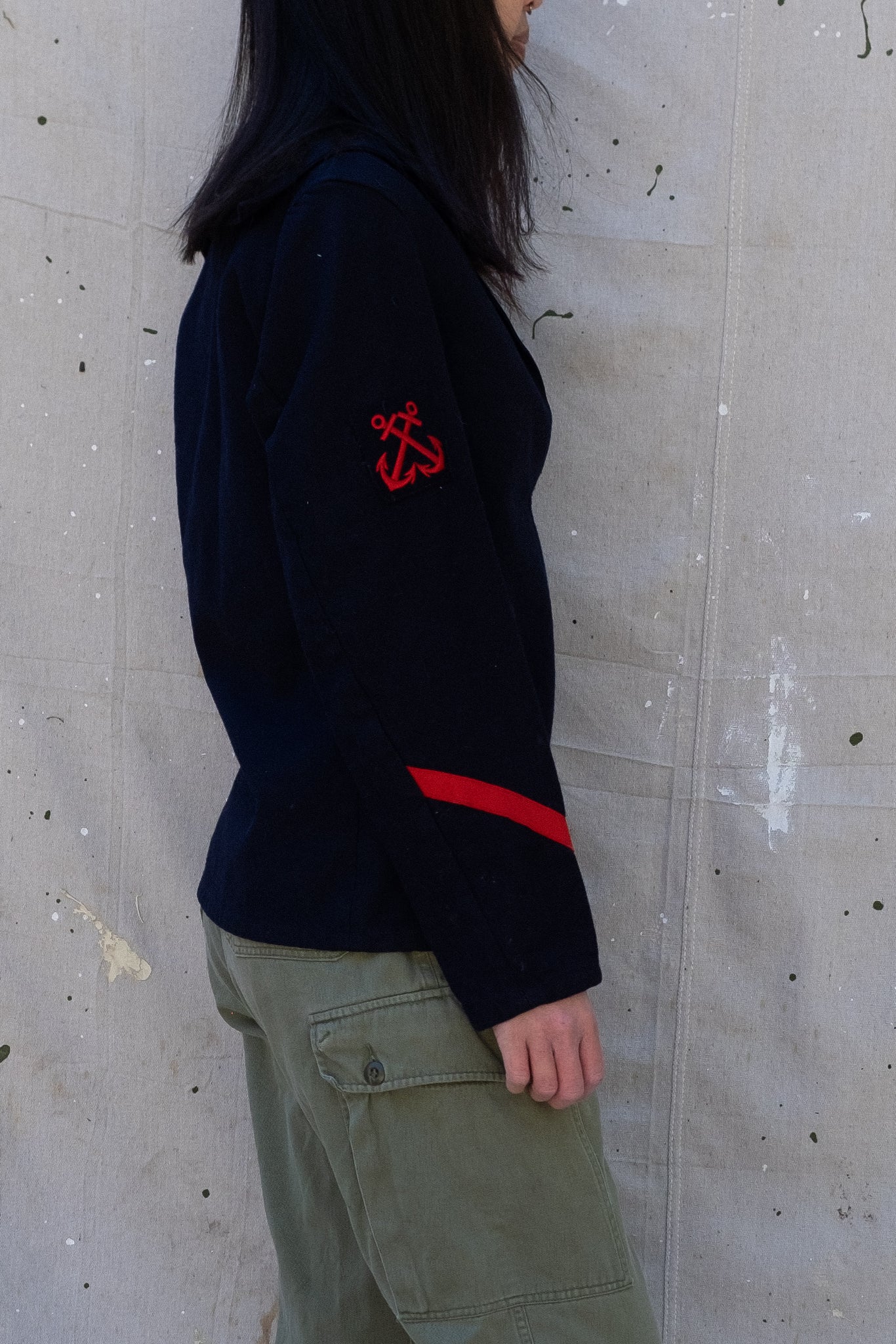 70s French Marine Top / Smock