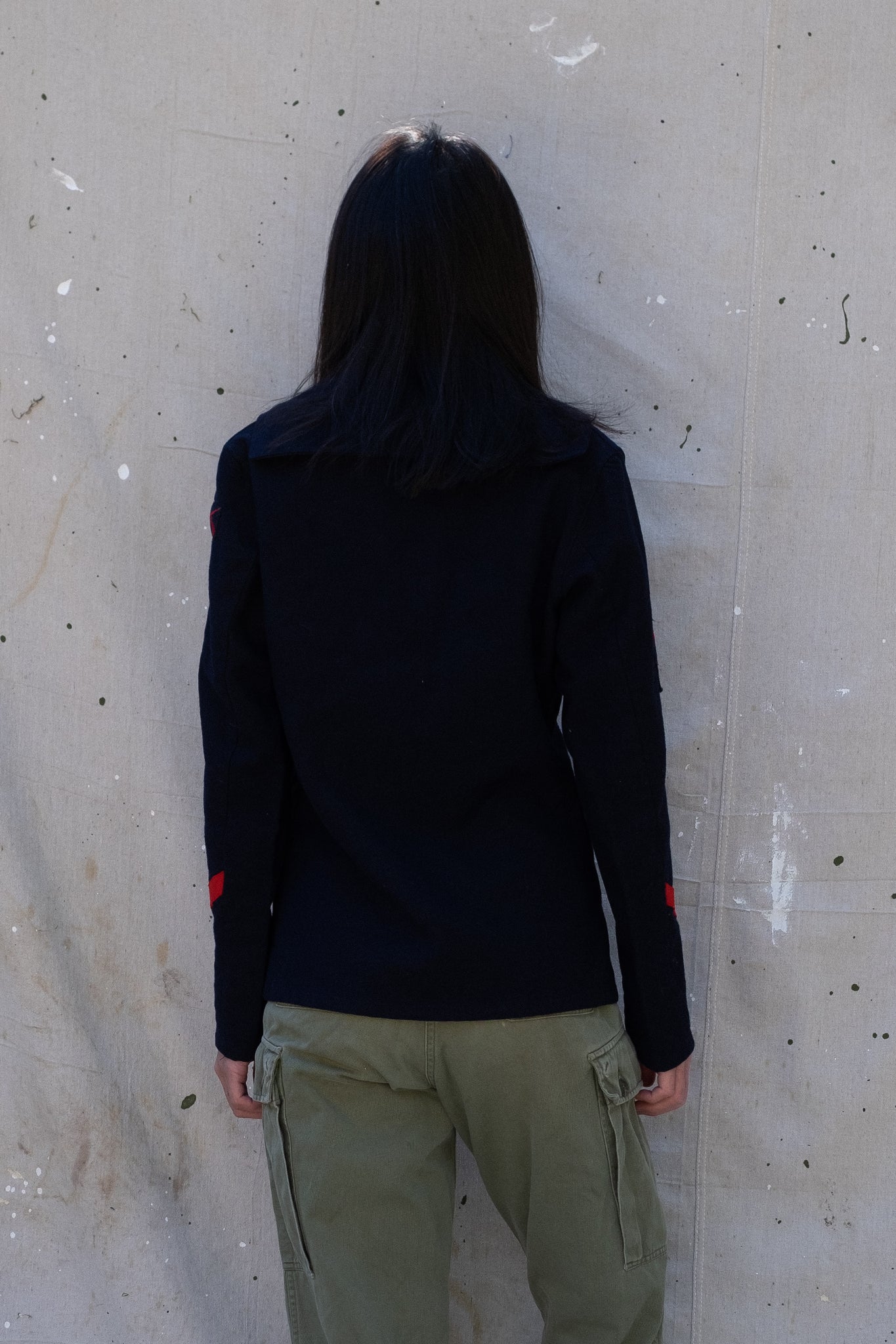 70s French Marine Top / Smock