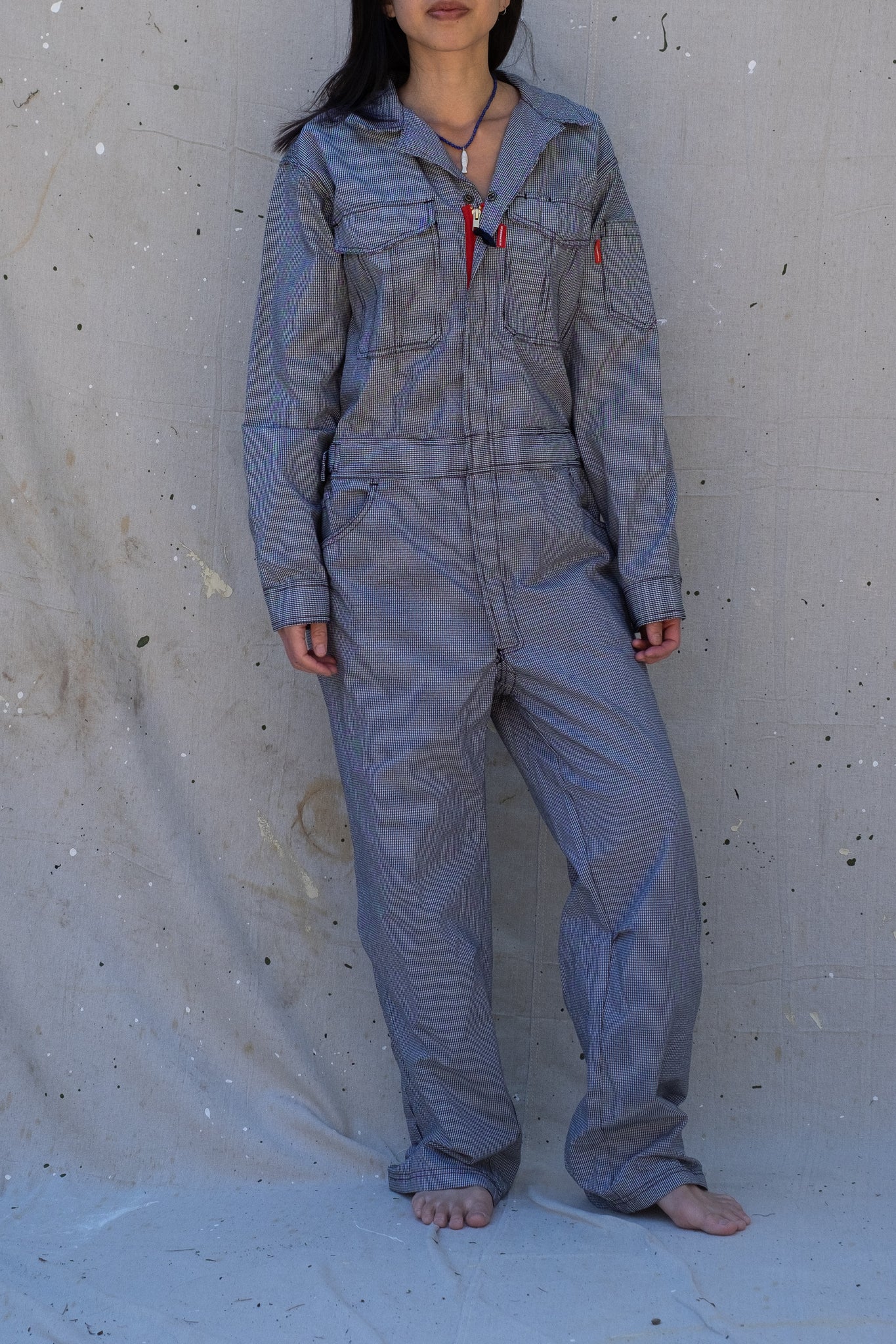 Houndstooth Boilersuit