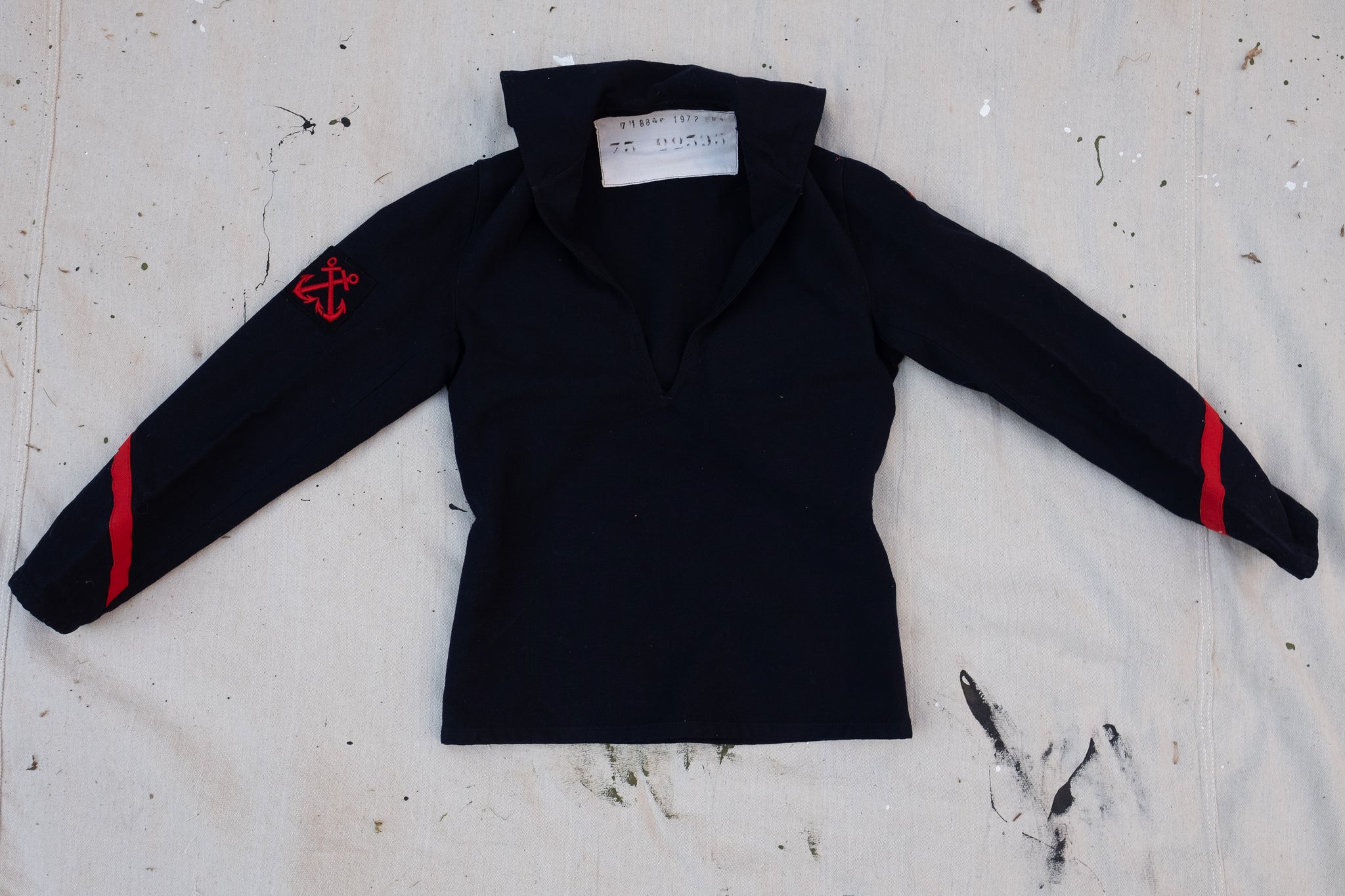 70s French Marine Top / Smock