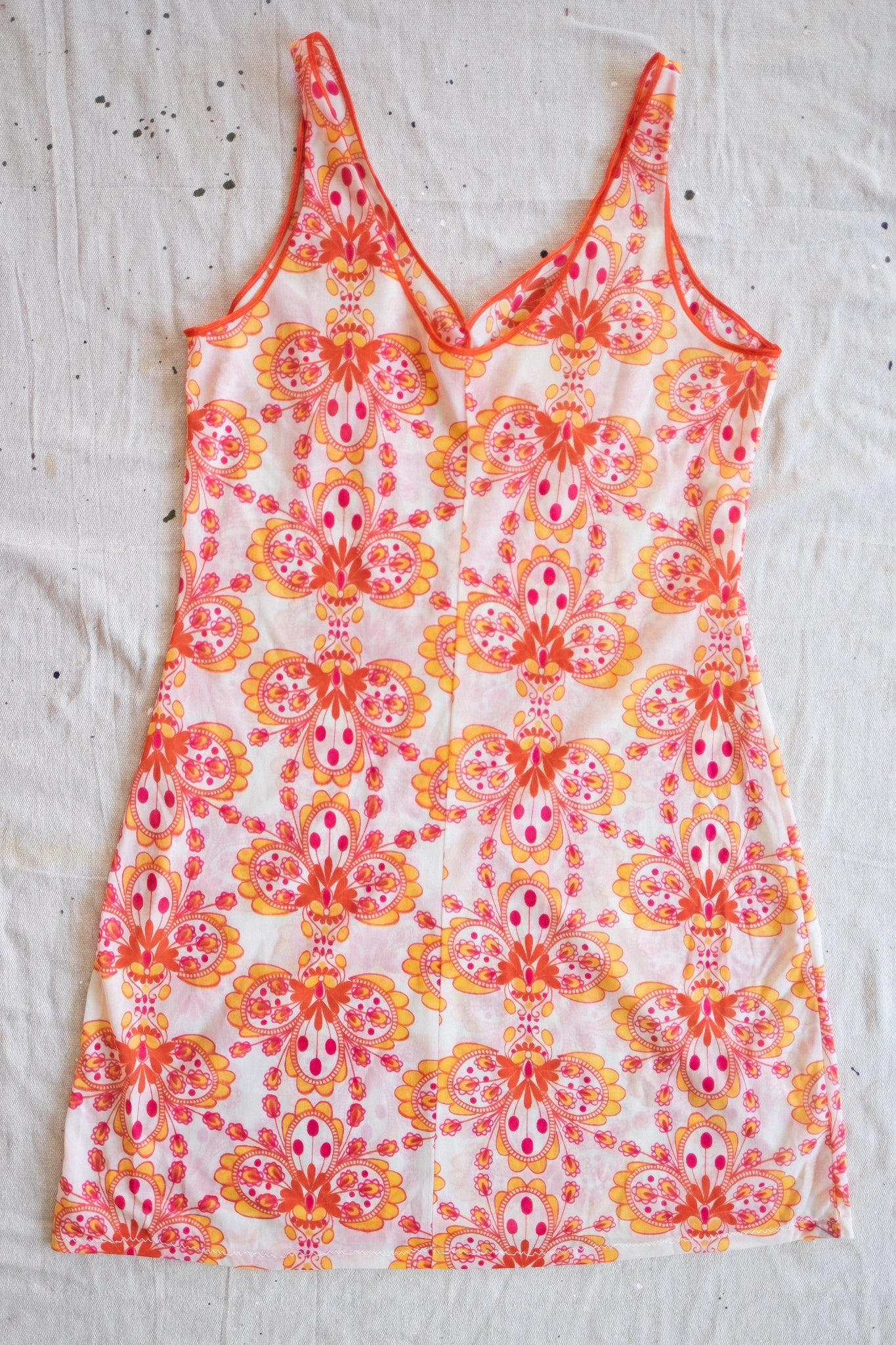 Vintage Slip Mixed Floral Print