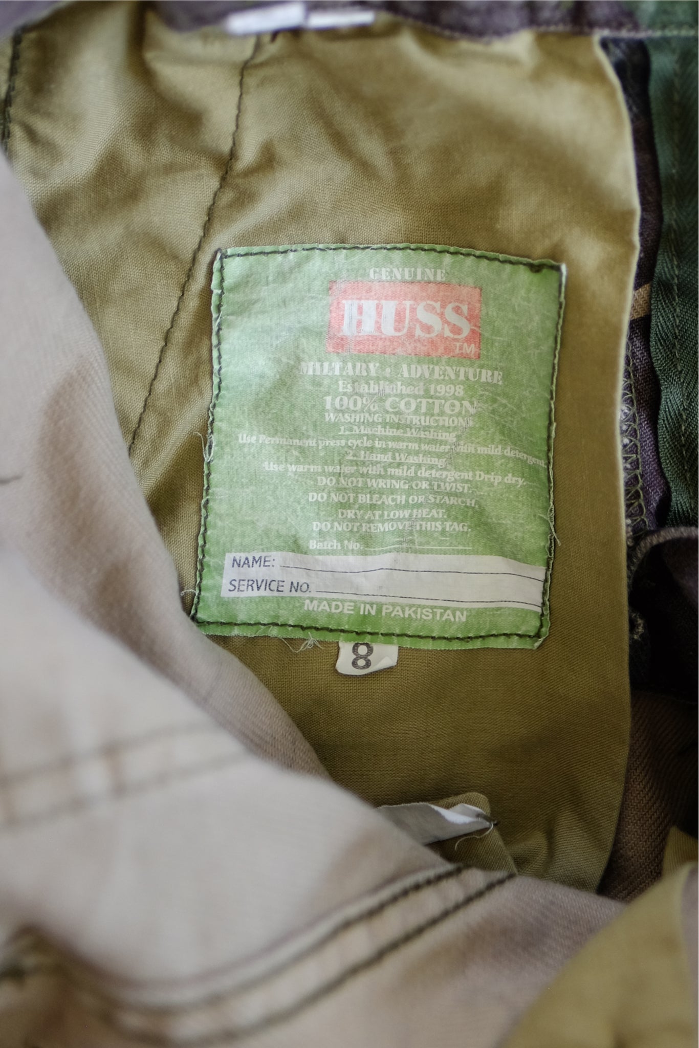 Kids Army Pants - 8Y