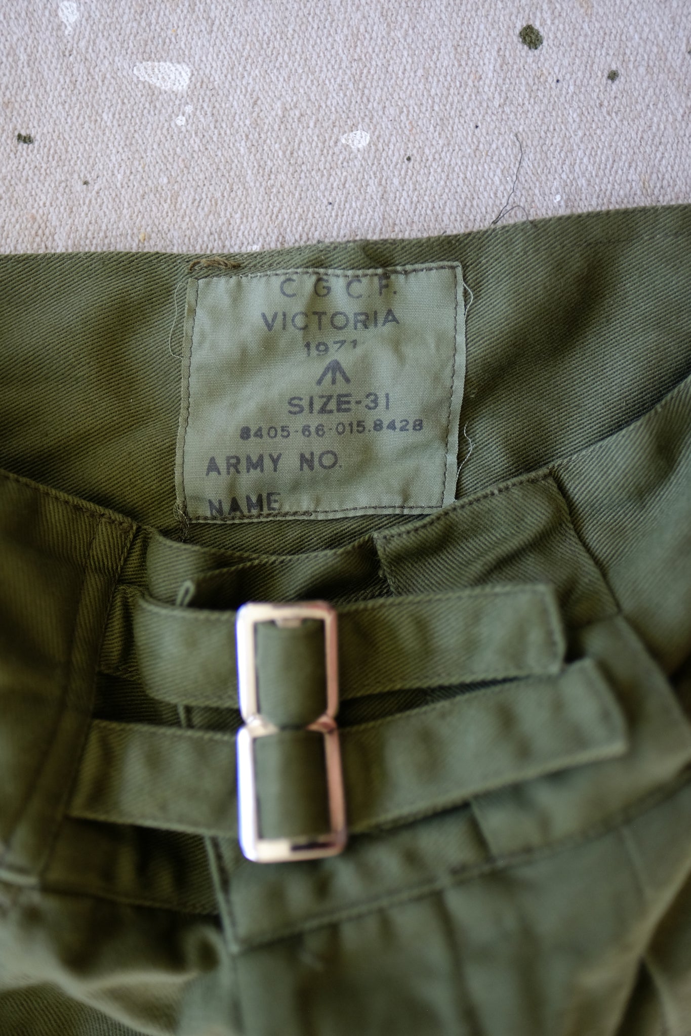 70s Australian Army Gurkha Shorts (27"-30")