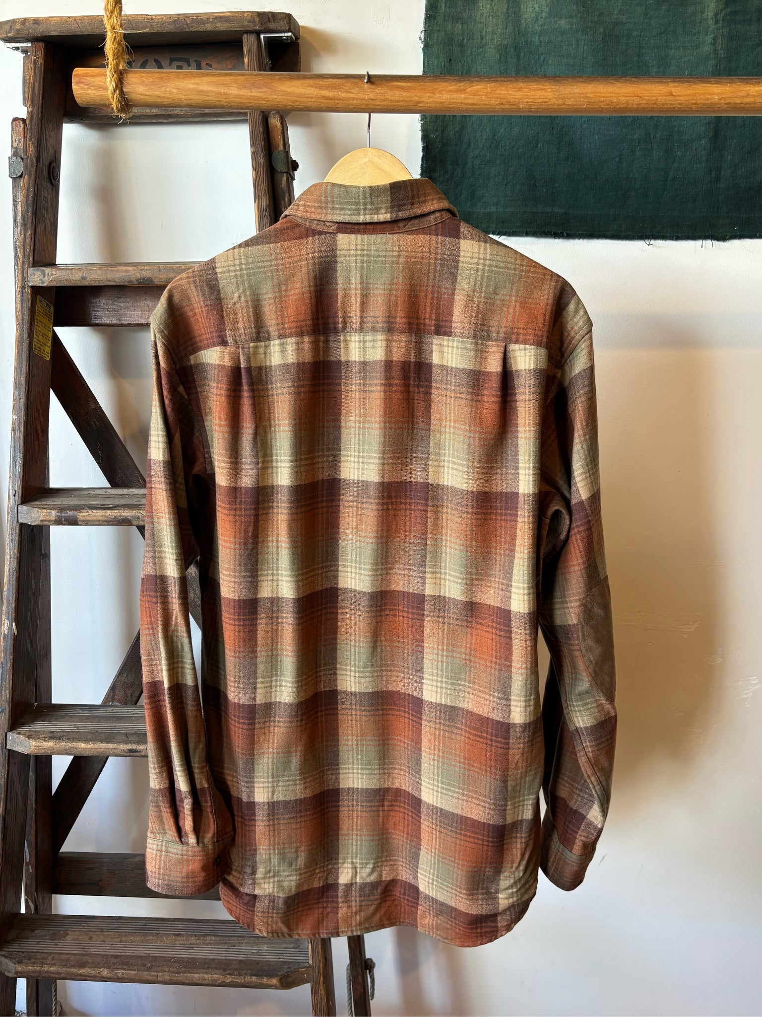 Pendleton Brown Checked Trail Shirt - L