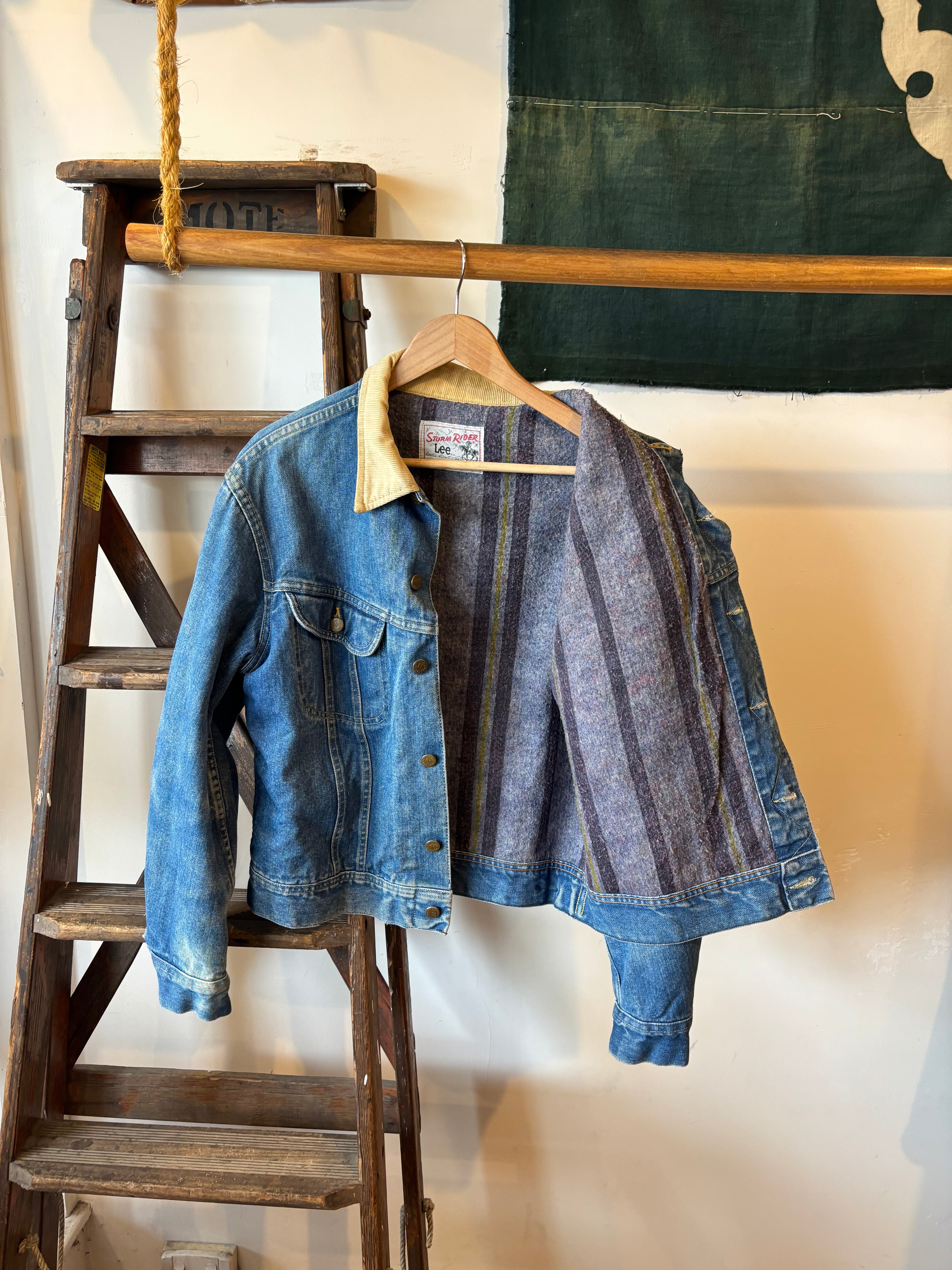 70s Lee Storm Rider Denim Jacket - M - L – Yesterday Store