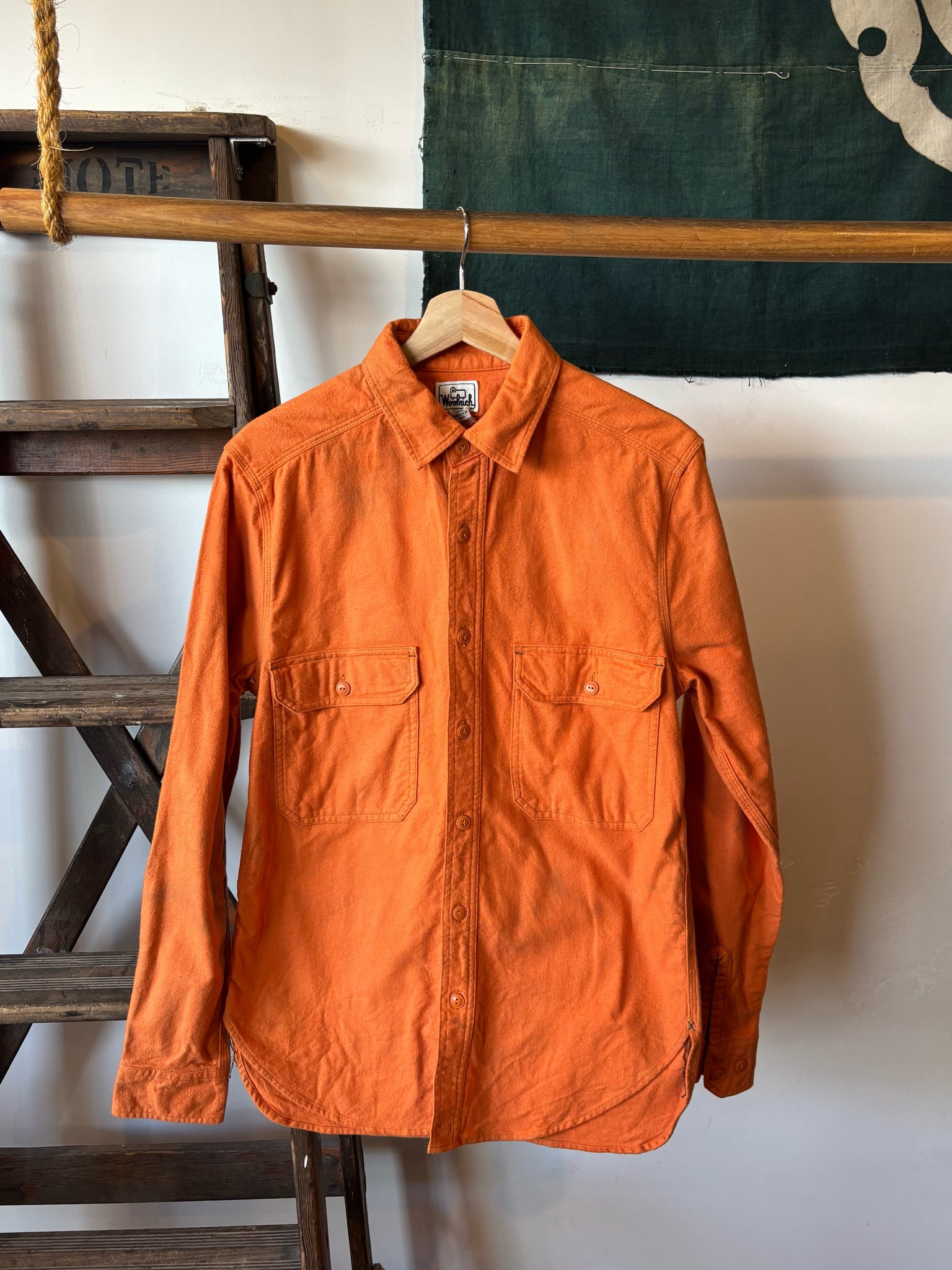 Woolrich Orange Shirt - S